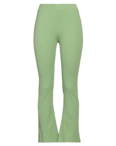 Rita Row Woman Pants Light Green Size S Cotton, Elastane