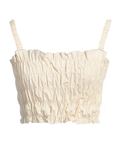 Rita Row Woman Top Beige Size S Organic Cotton