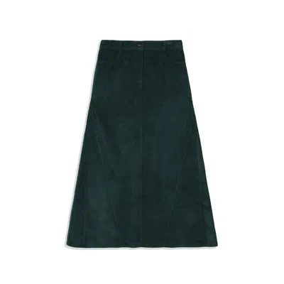 Rita Row Women's Nella Skirt - Green In Black