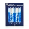 Rite Lite Premium Chanukah Candles, Blue And White
