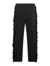 Ritos Black Cotton Pants In Black