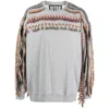 Ritos Tassel-detail Sweatshirt In Grey