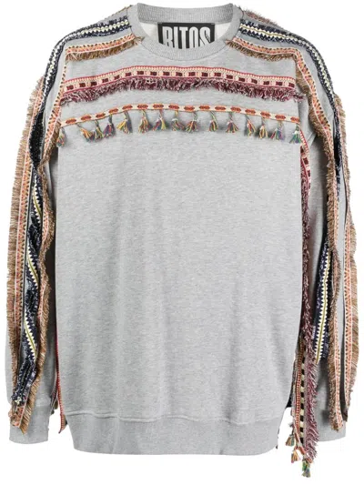 RITOS TASSEL-DETAIL SWEATSHIRT
