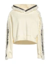 Ritos Woman Sweatshirt Cream Size M Cotton In White