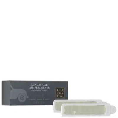 Rituals Homme Collection Men's Aromatic Amber & Musk Refill Car Air Freshener 2x3 G In Multi