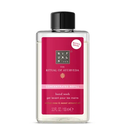 Rituals The Ritual Of Ayurveda Sweet Almond & Indian Rose Concentrated Refill Hand Wash 100ml In White