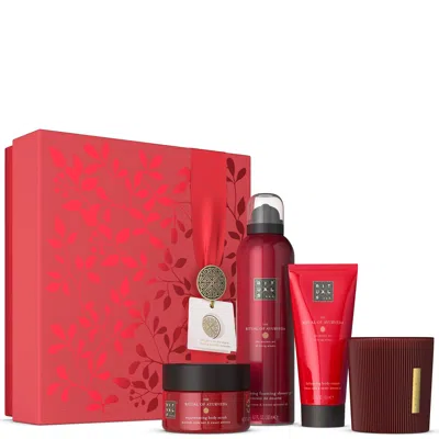 Rituals The Ritual Of Ayurveda Sweet Almond & Indian Rose Medium Bath And Body Gift Set (worth £49.5 In White