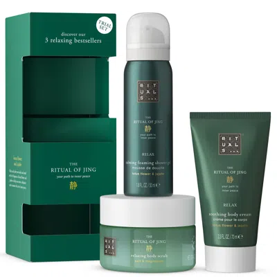Rituals The Ritual Of Jing Jujube & Lotus Flower Mini Bath And Body Set In White