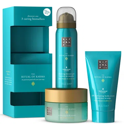Rituals The Ritual Of Karma  Lotus Flower & White Tea Mini Bath And Body Set