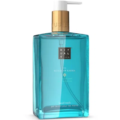 Rituals The Ritual Of Karma Lotus Flower & White Tea Hand Wash 300ml In Blue
