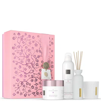 Rituals The Ritual Of Sakura Cherry Blossom & Rice Milk Large Bath And Body Gift Set (worth £67.00) In White