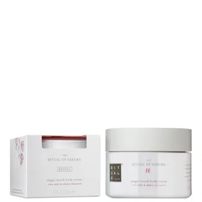 Rituals The Ritual Of Sakura Floral Cherry Blossom & Rice Milk Moisturising Body Cream And Refill Pack 2 X 2 In White