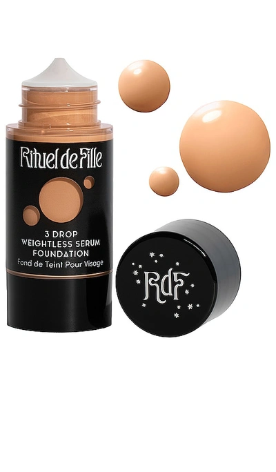 Rituel De Fille 3 Drop Weightless Serum Foundation In Potion #145