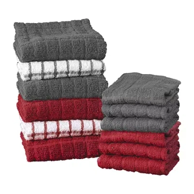 Ritz 12-pc. Kitchen Towel And Dish Cloth Set In Multi