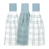 Ritz 3-pc. Kitchen Tie Towel Set In Blue
