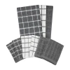 Ritz 9-pc. Kitchen Towel + Dish Cloth Set In Gray
