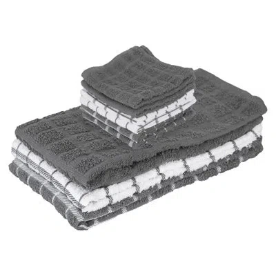 Ritz Cotton Assorted Linens Set In Gray