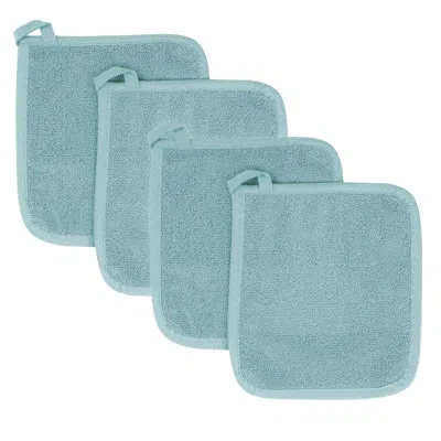 Ritz Cotton Potholder Set In Dew