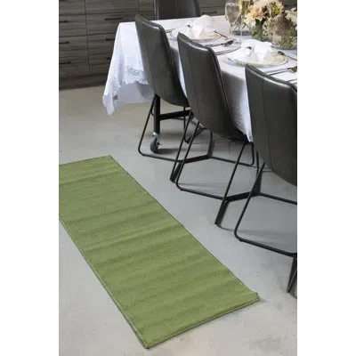 Ritz Green Area Rug
