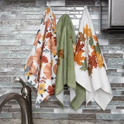 Ritz Harvest Cotton Floral Tea Towel