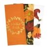 Ritz Hello Fall 3-pc. Kitchen Towel Set In Orange