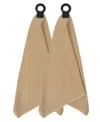 Ritz Hook And Hang Woven Kitchen Towel, Set Of 2 In Biscotti