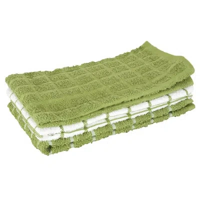 Ritz Kitchen Tea Towel In Cactus