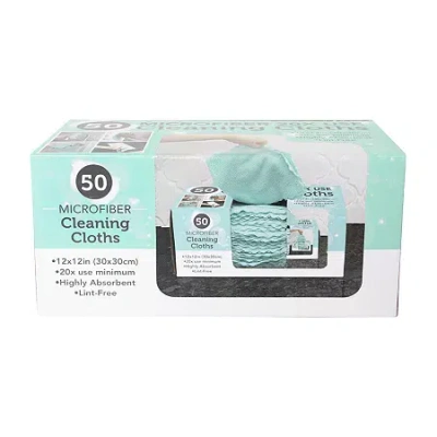 Ritz Microfiber 50-pk. Cleaning Cloth Box Set In Green