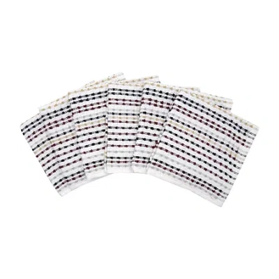 Ritz Pebble 6-pc. Bar Mop Cloth Dish Cloth Set In Sand