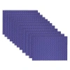 Ritz Rectangle Placemat In Cobalt