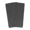 Ritz Royale Solid 2-pc. Kitchen Towel Set In Gray