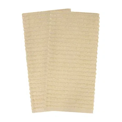 Ritz Royale Solid 2-pc. Kitchen Towel Set In Yellow