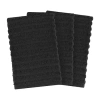Ritz Royale Solid 3-pc. Dish Cloth Set In Black