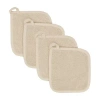 Ritz Terry 4-pc. Pot Holder Set In Brown