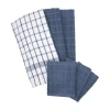 Ritz Terry 6-pc. Towel + Dish Cloth Set In Blue