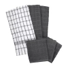Ritz Terry 6-pc. Towel + Dish Cloth Set In Gray