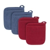 Ritz Terry Cloth 4-pc. Pocket Mitt Holder Set In Multi