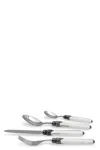 Rivadossi Set Of 24 Cutlery 'venezia' In Transparent