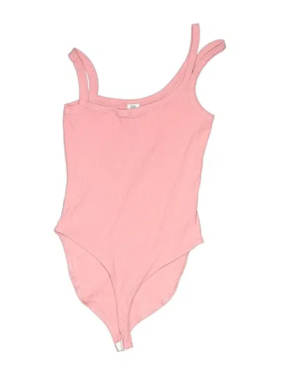 Pre-owned River Island Bodysuit In Pink