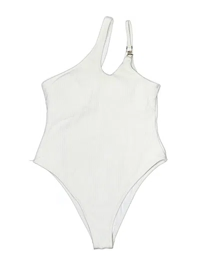 Pre-owned River Island Bodysuit In White