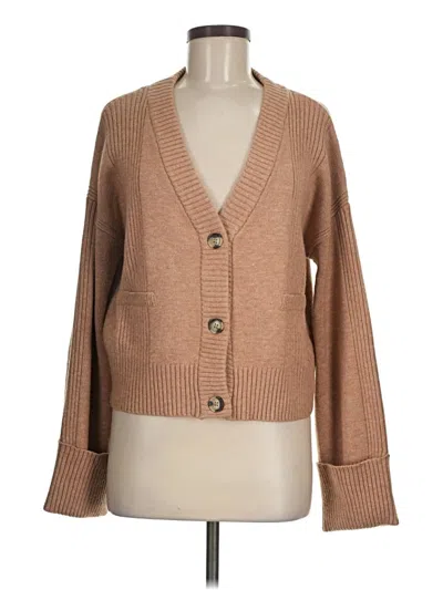 Pre-owned River Island Cardigan Sweater In Brown