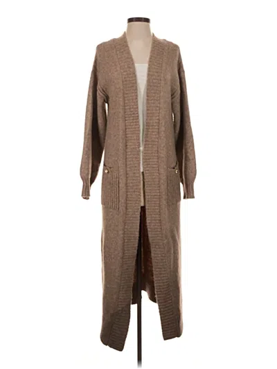 Pre-owned River Island Cardigan Sweater In Brown