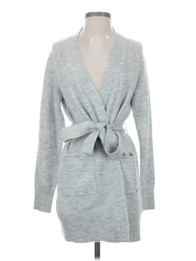 Pre-owned River Island Cardigan Sweater In Gray