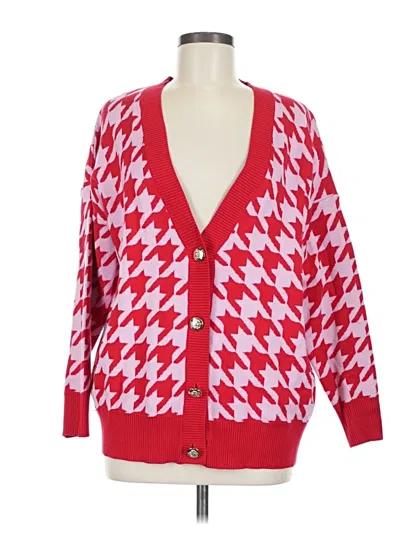 Pre-owned River Island Cardigan Sweater In Red