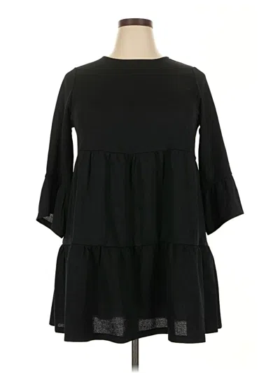 Pre-owned River Island Casual Dress In Black