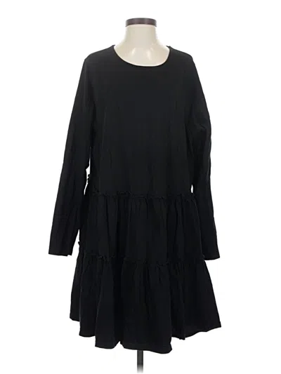 Pre-owned River Island Casual Dress In Black