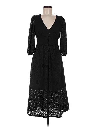 Pre-owned River Island Casual Dress In Black