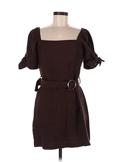 Pre-owned River Island Casual Dress In Brown