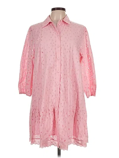 Pre-owned River Island Casual Dress In Pink