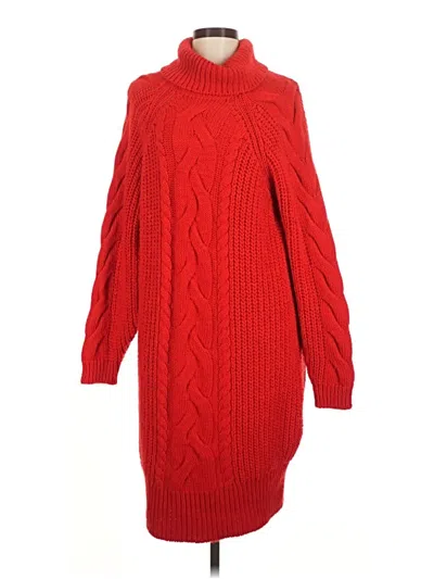Pre-owned River Island Casual Dress In Red